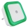 Luce notturna LED con sensore crepuscolare LED/0,5W/230V verde