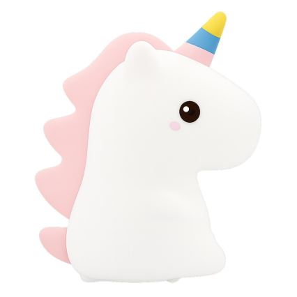 Luce notturna ricaricabile per bambini UNICORN, LED RGBW dimmerabile a sfioramento, LED/1W/5V 1200 mAh