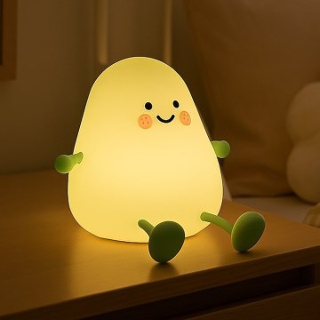 Luce notturna ricaricabile dimmerabile a sfioramento per bambini MANGO LED/2,5W/5V 800 mAh