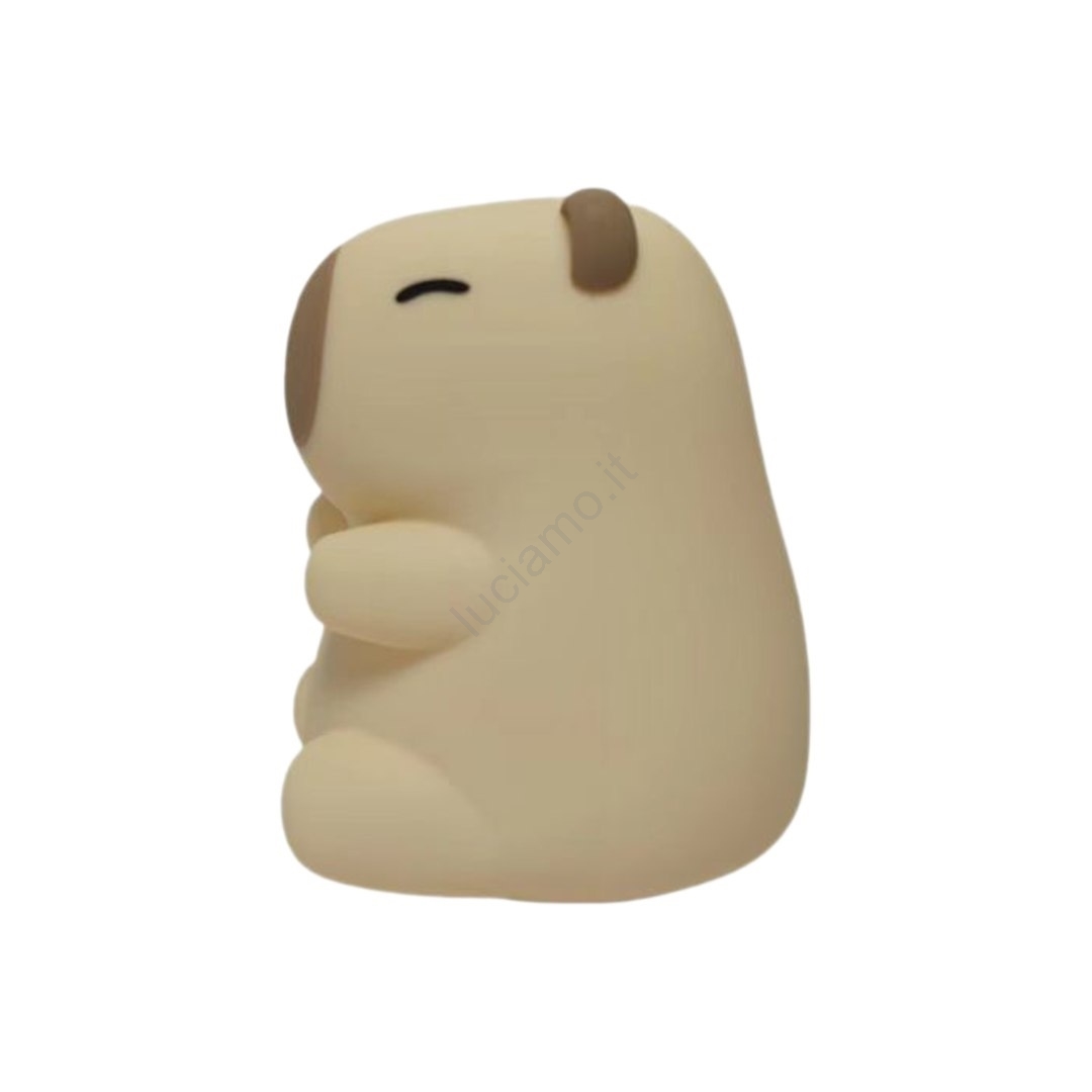Luce Notturna Pizza In Silicone: Ricaricabile USB, Touch, Lampada Da Notte Kawaii Per Bambini E Adulti - Regalo Originale