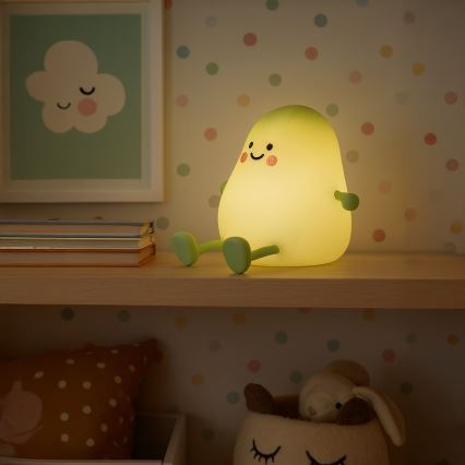 Luce notturna ricaricabile dimmerabile a sfioramento per bambini MANGO LED/2,5W/5V 800 mAh