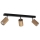 Luce Spot a LED da soffitto MATTI 3xGU10/5W/230V quercia