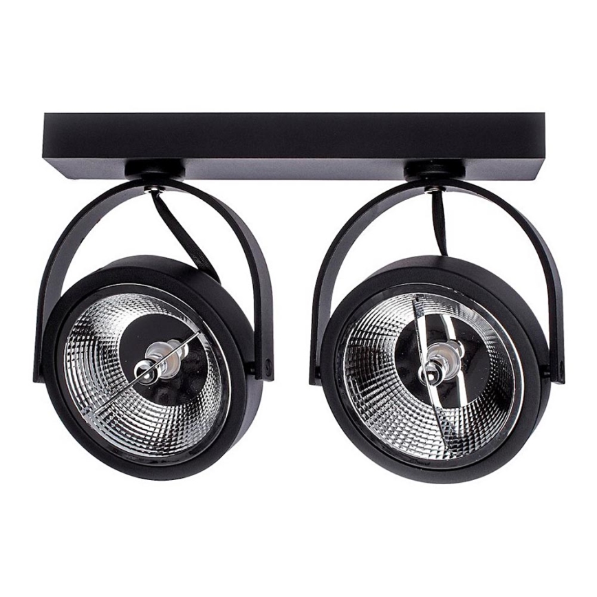 Luce Spot a LED LUGAR 2xAR111 - GU10/25W/230V