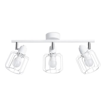 Luce Spot BELUCI 3xE14/40W/230V bianco