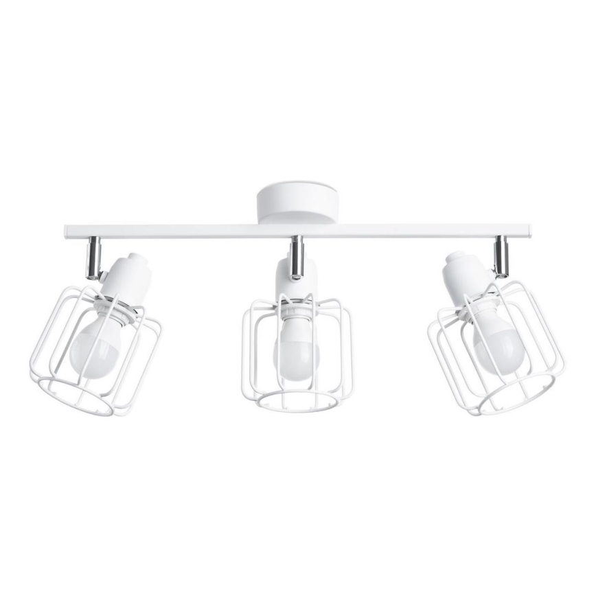 Luce Spot BELUCI 3xE14/40W/230V bianco