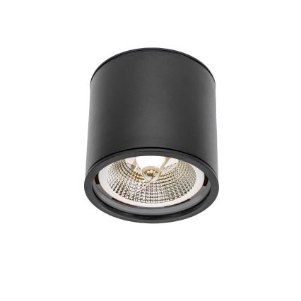 Luce Spot da bagno CHLOE AR111 1xGU10/12W/230V IP65 arrotondato nero