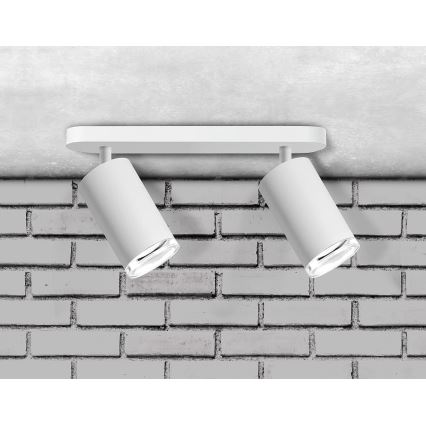 Luce Spot da bagno TURYN 2xGU10/10W/230V IP44 bianco