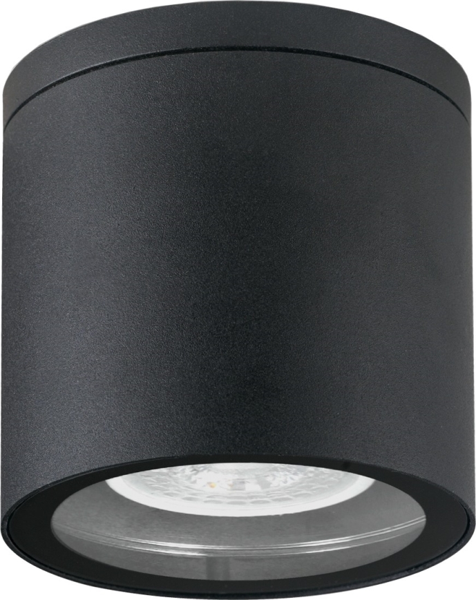 Luce Spot da esterno 1xGU10/35W/230V IP54 arrotondato nero