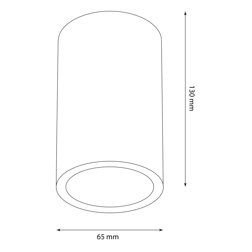 Luce Spot da esterno ATLANTA 1xGU10/10W/230V IP54 nero