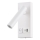 Luce Spot da parete a LED con USB LED/2W/230V bianco