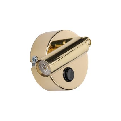 Luce Spot da parete a LED ENZO LED/3W/230V oro
