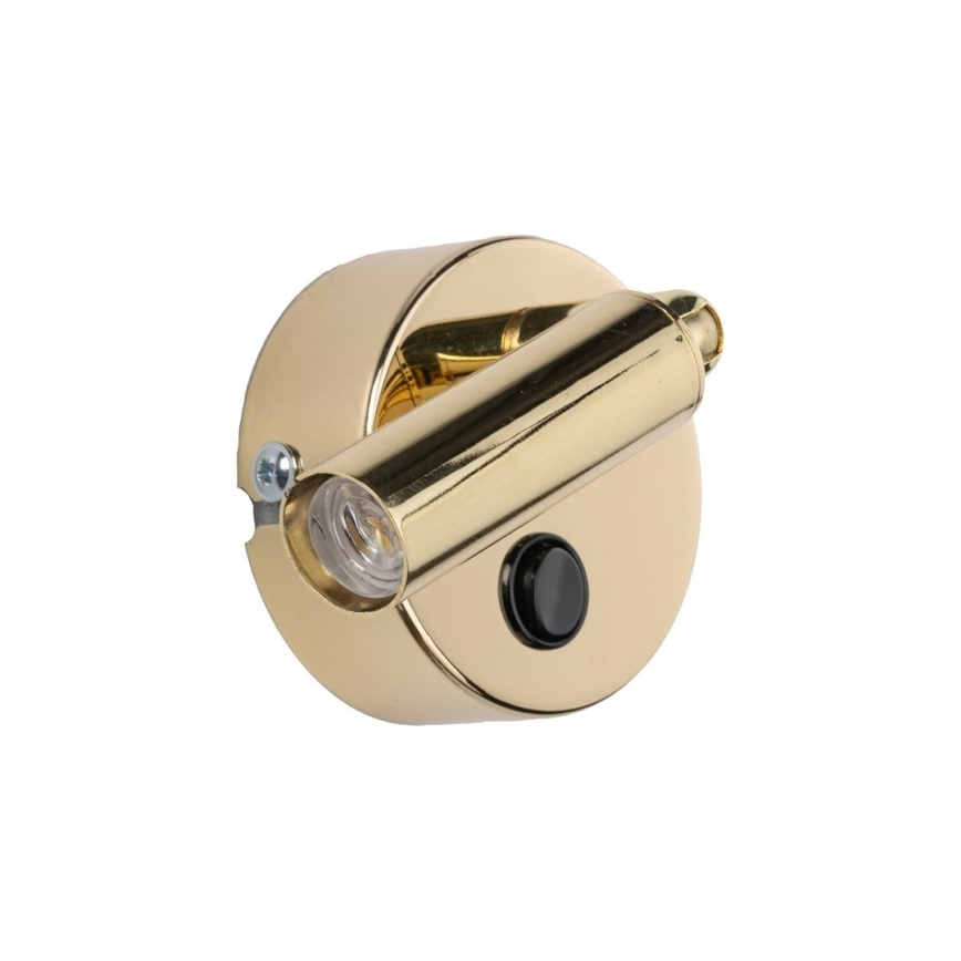 Luce Spot da parete a LED ENZO LED/3W/230V oro