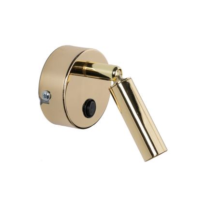 Luce Spot da parete a LED ENZO LED/3W/230V oro