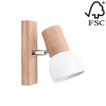 Luce Spot da parete SVENDA 1xE27/60W/230V - certificato FSC