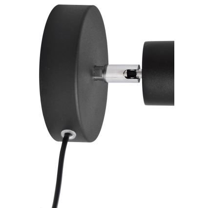 Luce Spot da parete TUNE 1xE27/20W/230V nero