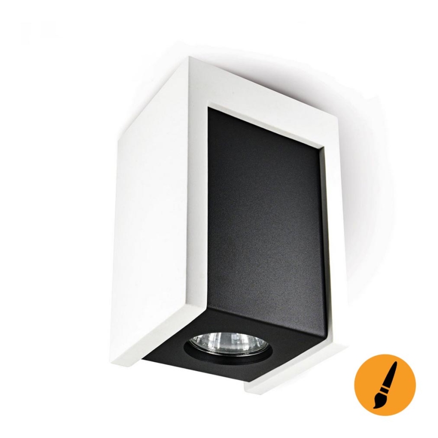 Luce Spot da soffitto LINDO NERO 1xGU10/25W/230V