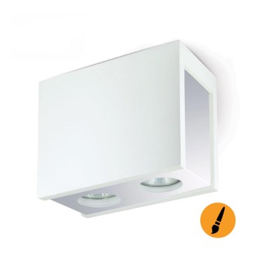 Luce Spot da soffitto PURO CHROME 2xGU10/25W/230V