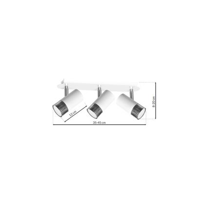 Luce Spot DANI 3xGU10/8W/230V