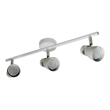 Luce Spot DEZ 3xGU10/30W/230V bianco