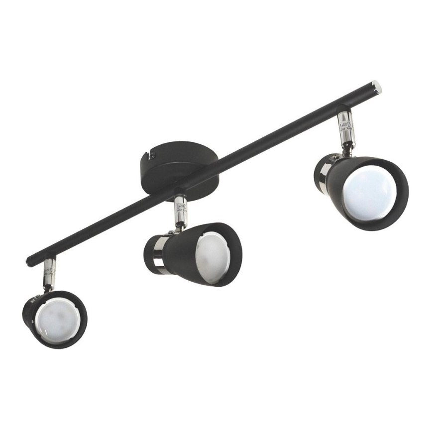 Luce Spot DEZ 3xGU10/30W/230V nero