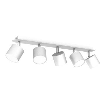 Luce Spot DIXIE 5xGX53/11W/230V bianco