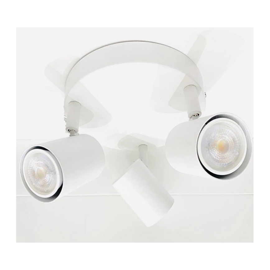 Luce Spot FARGO 3xGU10/30W/230V bianco