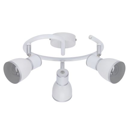 Luce Spot FIDO 3xE14/40W/230V bianco