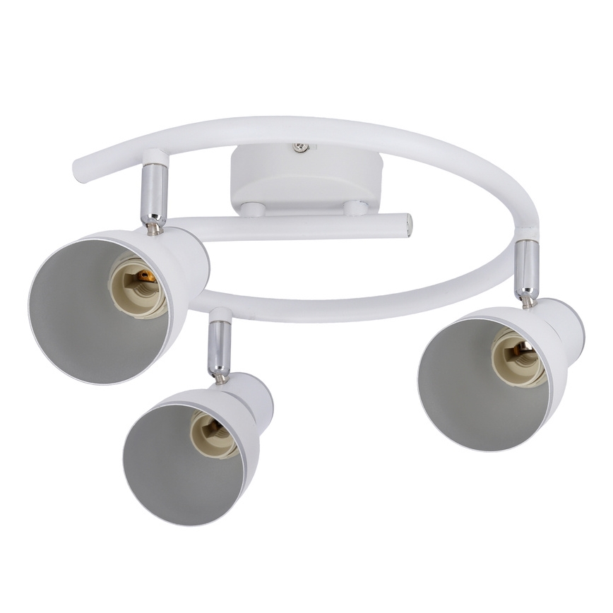 Luce Spot FIDO 3xE14/40W/230V bianco