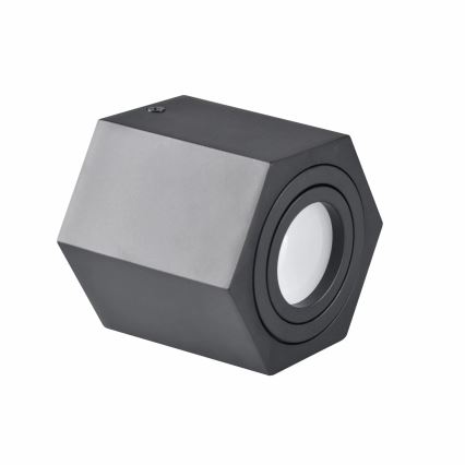 Luce Spot HEXAGON 1xGU10/10W/230V nero