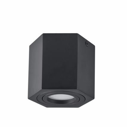 Luce Spot HEXAGON 1xGU10/10W/230V nero
