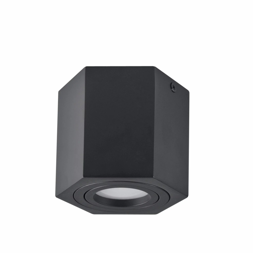 Luce Spot HEXAGON 1xGU10/10W/230V nero