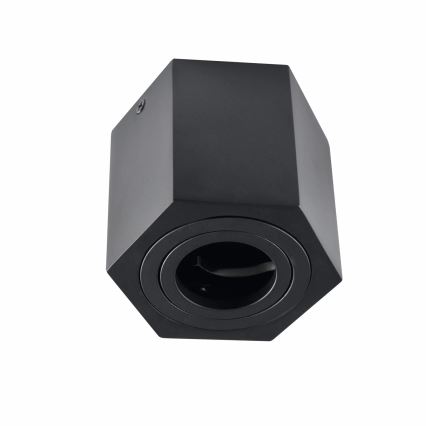 Luce Spot HEXAGON 1xGU10/10W/230V nero