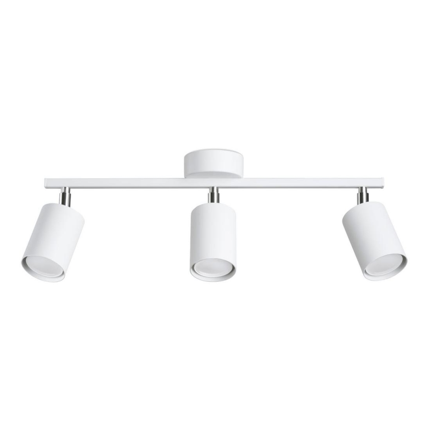 Luce Spot LEMMI 3xGU10/40W/230V bianco