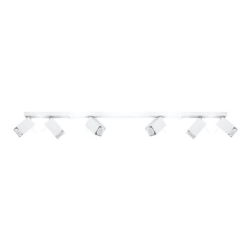 Luce Spot MERIDA 6xGU10/40W/230V bianco