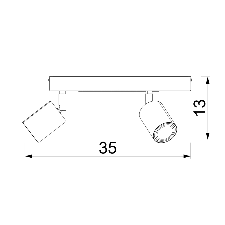 Luce Spot per bambini FUN 3xGU10/8W/230V rosa/elefante