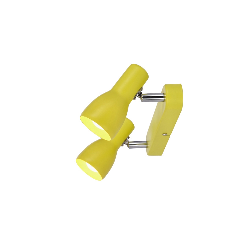 Luce Spot PICARDO 2xE14/40W/230V giallo