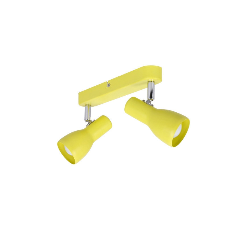 Luce Spot PICARDO 2xE14/40W/230V giallo