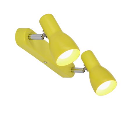 Luce Spot PICARDO 2xE14/40W/230V giallo