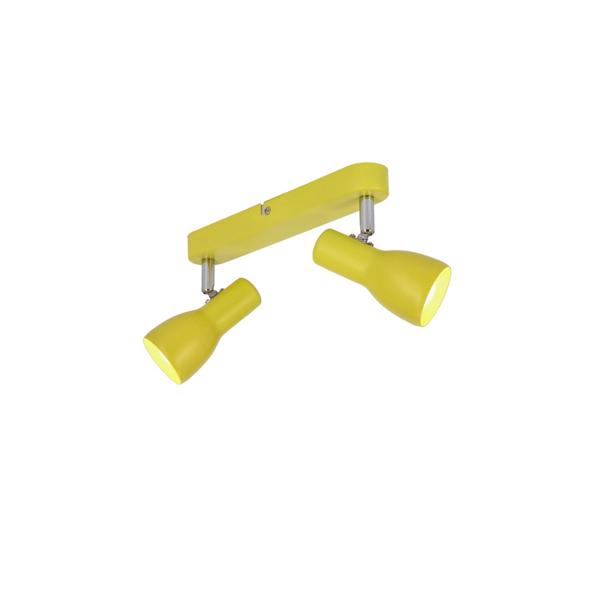 Luce Spot PICARDO 2xE14/40W/230V giallo
