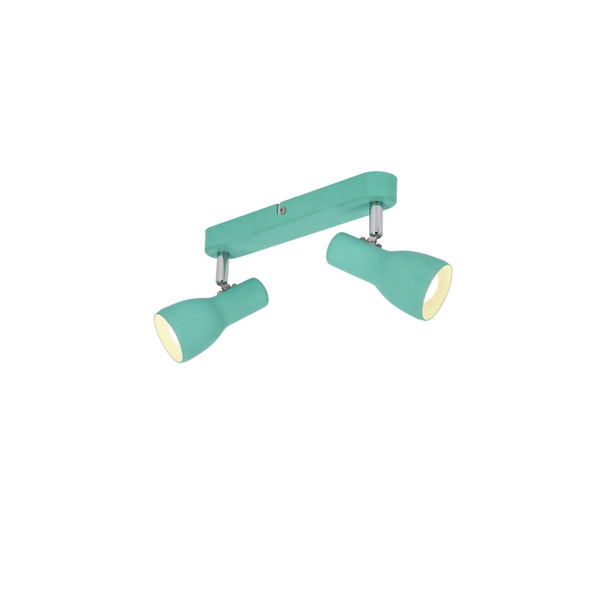 Luce Spot PICARDO 2xE14/40W/230V turchese