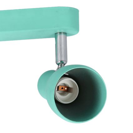 Luce Spot PICARDO 2xE14/40W/230V turchese