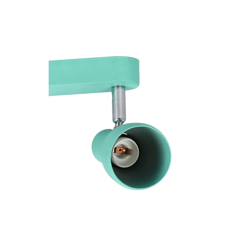 Luce Spot PICARDO 2xE14/40W/230V turchese