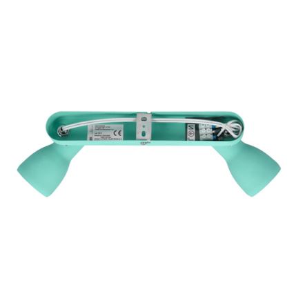 Luce Spot PICARDO 2xE14/40W/230V turchese
