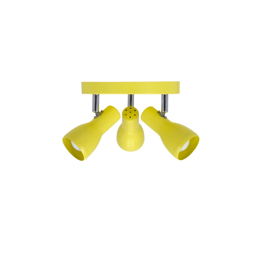 Luce Spot PICARDO 3xE14/40W/230V giallo