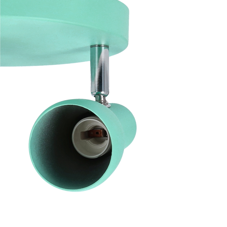 Luce Spot PICARDO 3xE14/40W/230V turchese
