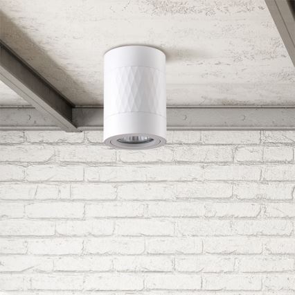 Luce Spot RUBIN 1xGU10/10W/230V bianco