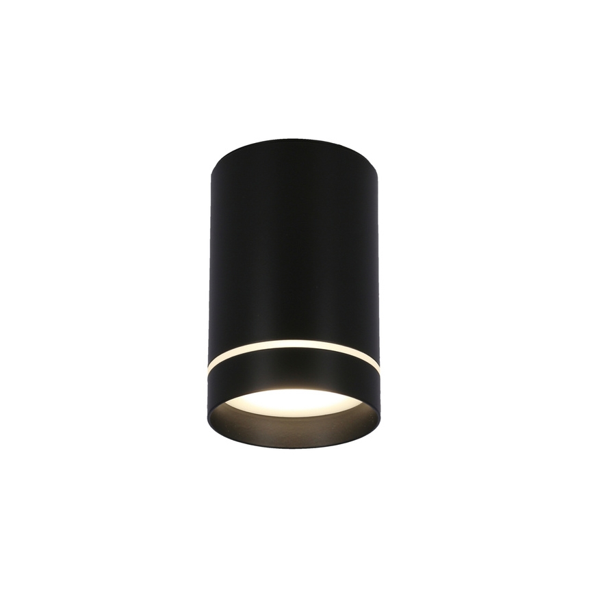 Luce Spot TUBA 1xGU10/15W/230V nero