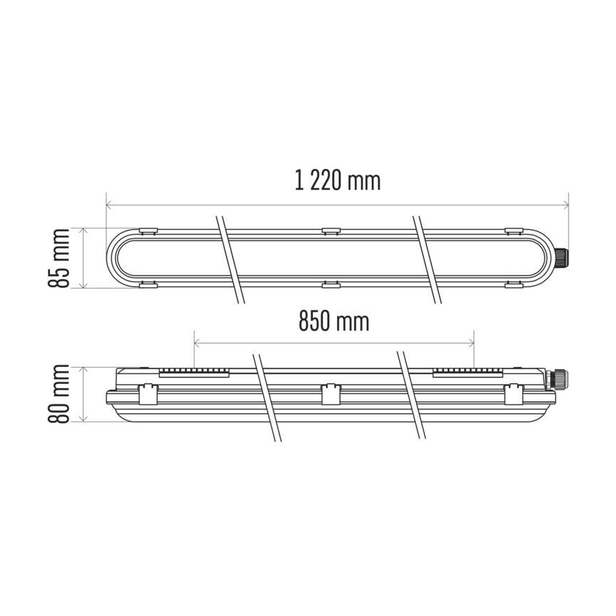 Luce tecnica LED LED/36W/230V IP66