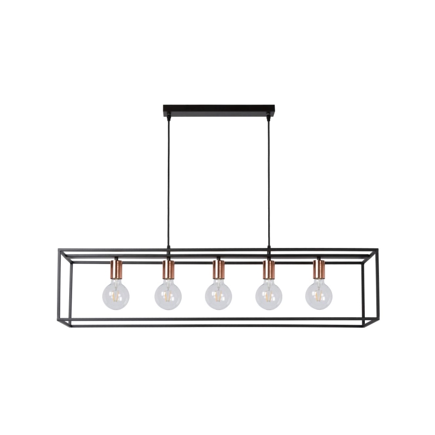 Lucide 08424/05/30 - Lampada a sospensione ARTHUR 5xE27/60W/230V