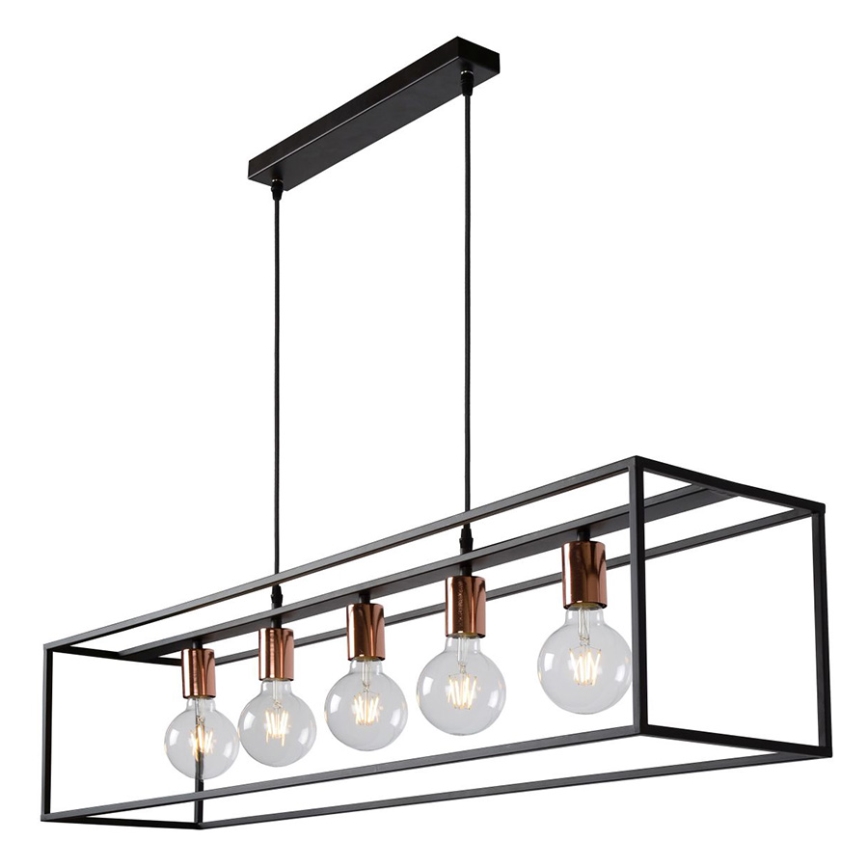 Lucide 08424/05/30 - Lampada a sospensione ARTHUR 5xE27/60W/230V